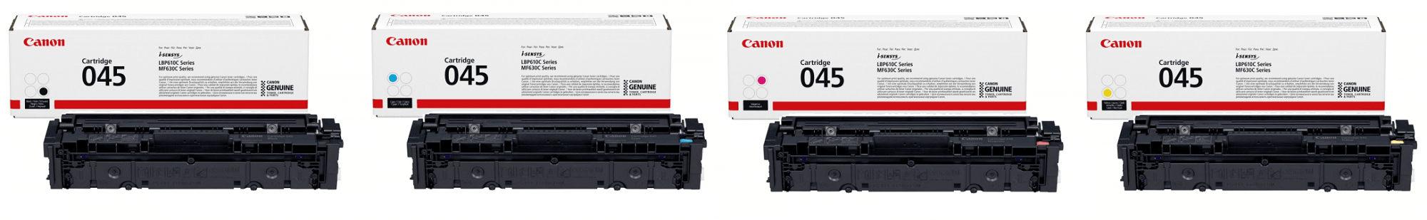 Картриджи Canon 045 для Canon i-Sensys MF–631cn Купить комплект картриджей.
