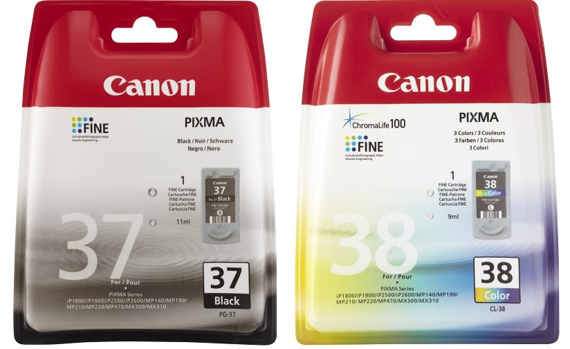 Картридж для Canon Pixma iP1900 Купить комплект оригинальных чернил.