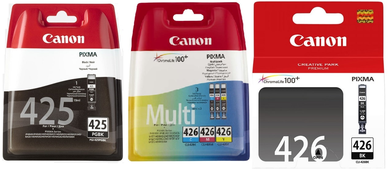Картридж для Canon Pixma MG5140 Купить комплект оригинальных чернил.