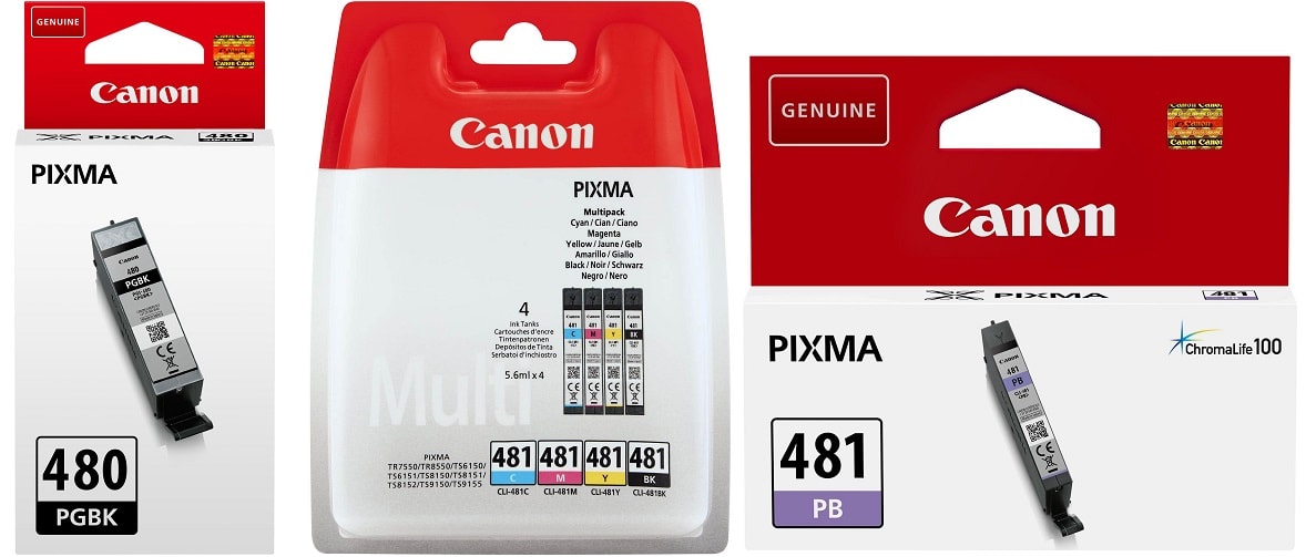 Картридж для Canon Pixma TS704 Купить комплект оригинальных чернил.