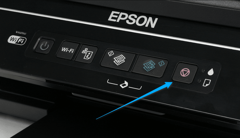Epson stylus tx210 не видит черный картридж код ошибки w 11