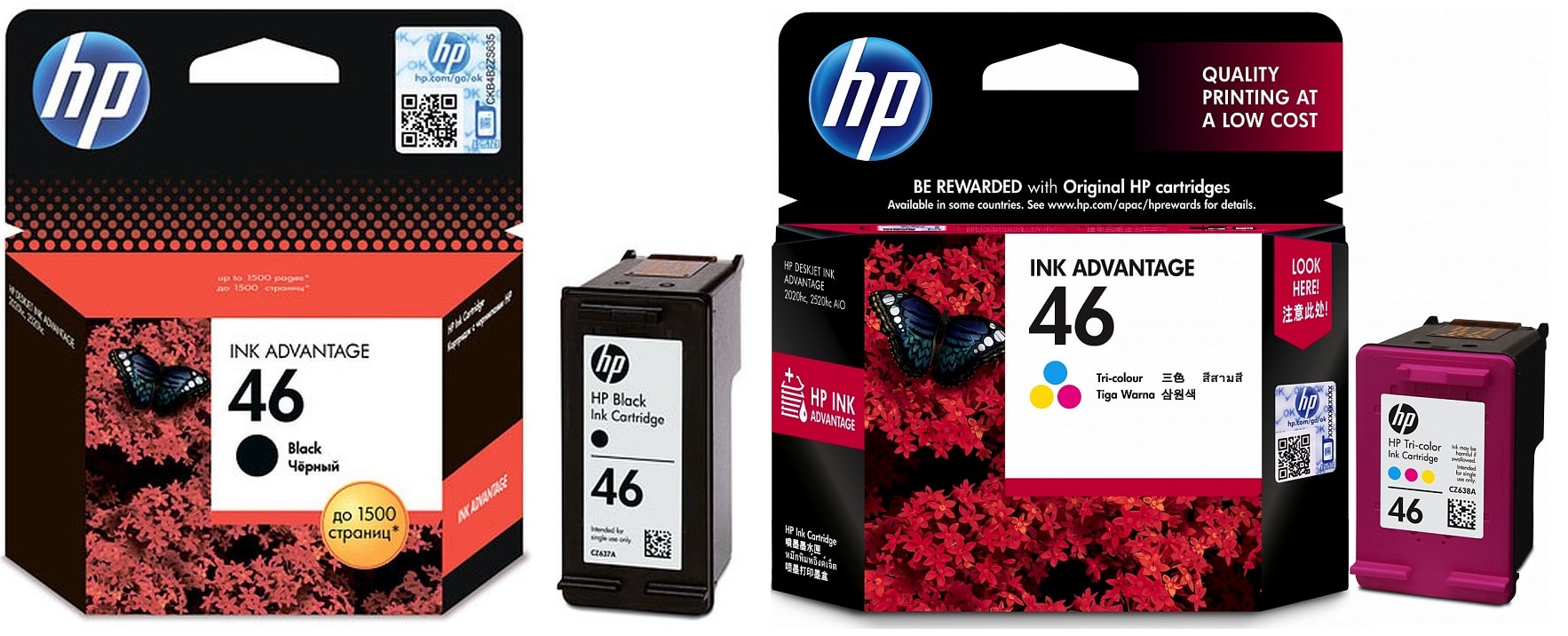 Картриджи hp 652 black hp 652 color для HP DJ Ink Advantage 2029. Купить комплект оригинальных картриджей.