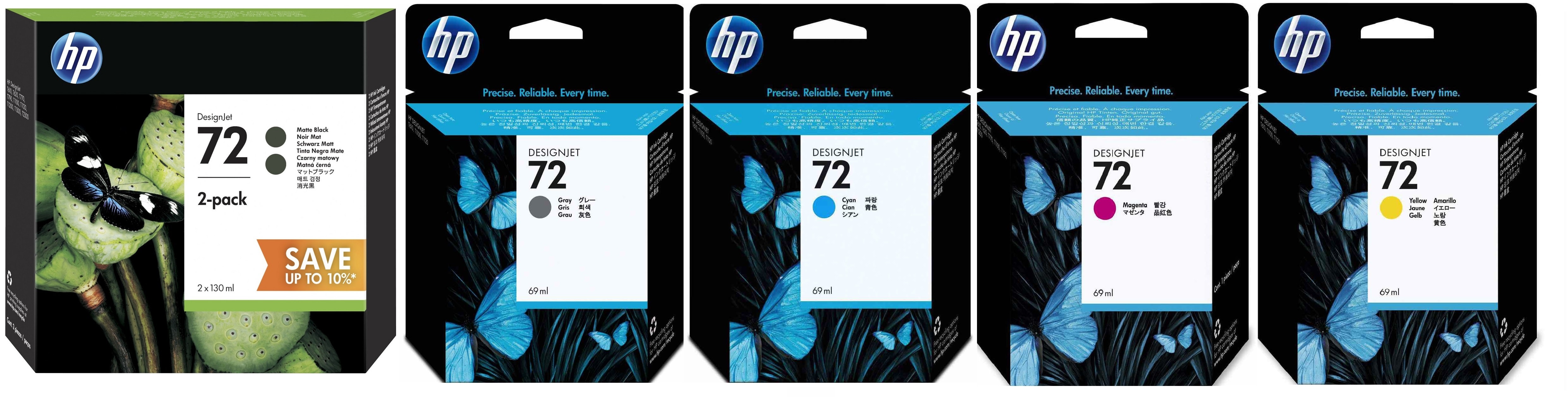 Картриджи hp 72 для HP HP Designjet T1120SD. Купить комплект оригинальных картриджей.