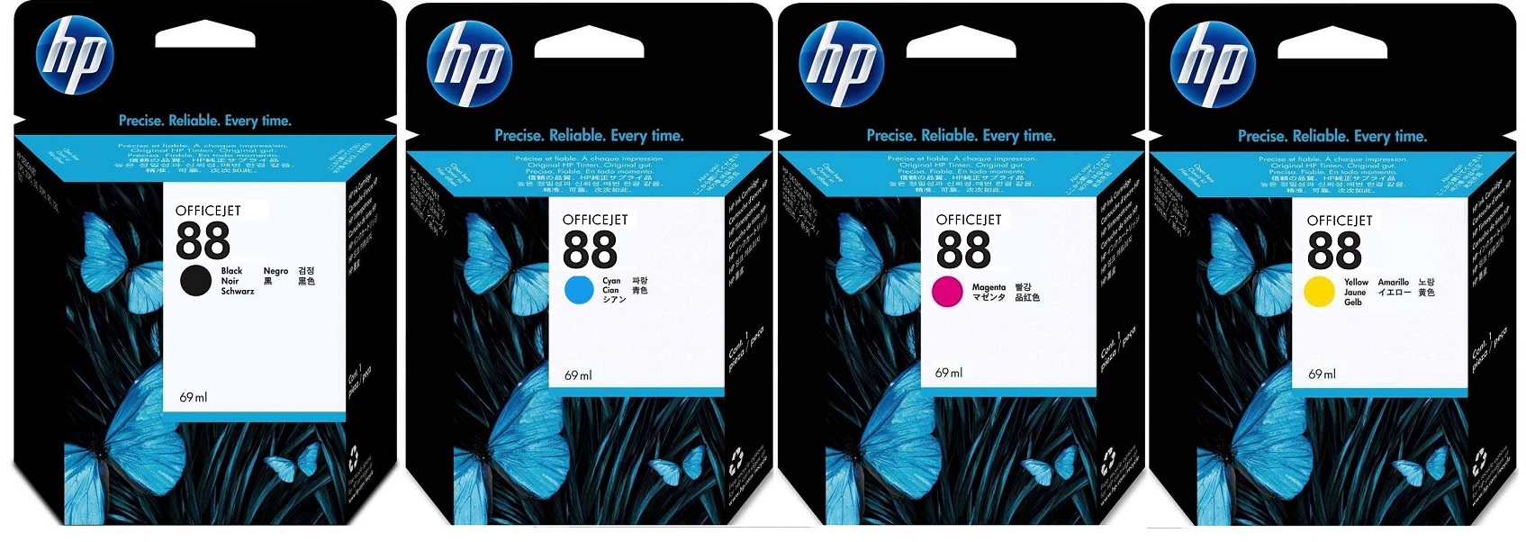 Картриджи hp 88 для HP OfficeJet Pro K550. Купить комплект оригинальных картриджей.