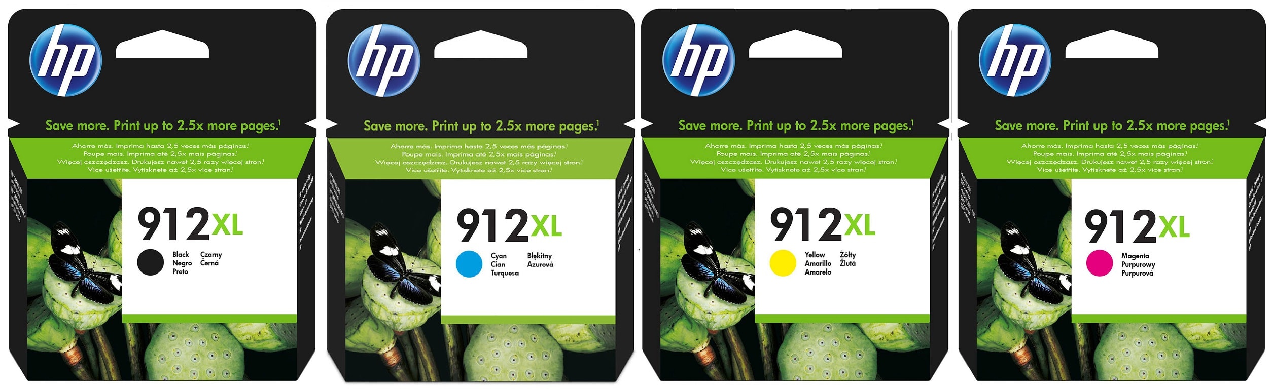 Картриджи hp 912XL для HP Officejet Pro 8013. Купить комплект оригинальных картриджей.
