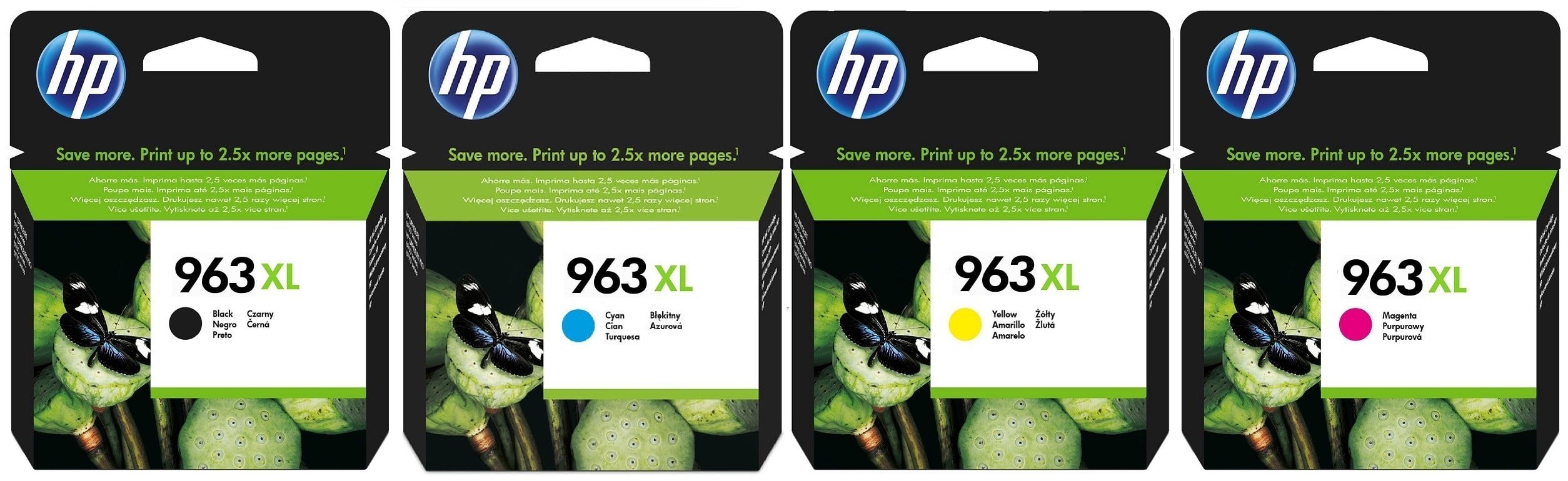 Картриджи hp 963xl для HP Officejet Pro 9020. Купить комплект оригинальных картриджей.