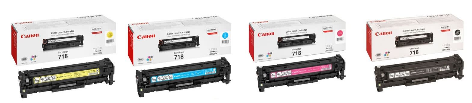 Картриджи Canon 718 для Canon i-Sensys LBP–7200сdn Купить комплект картриджей.