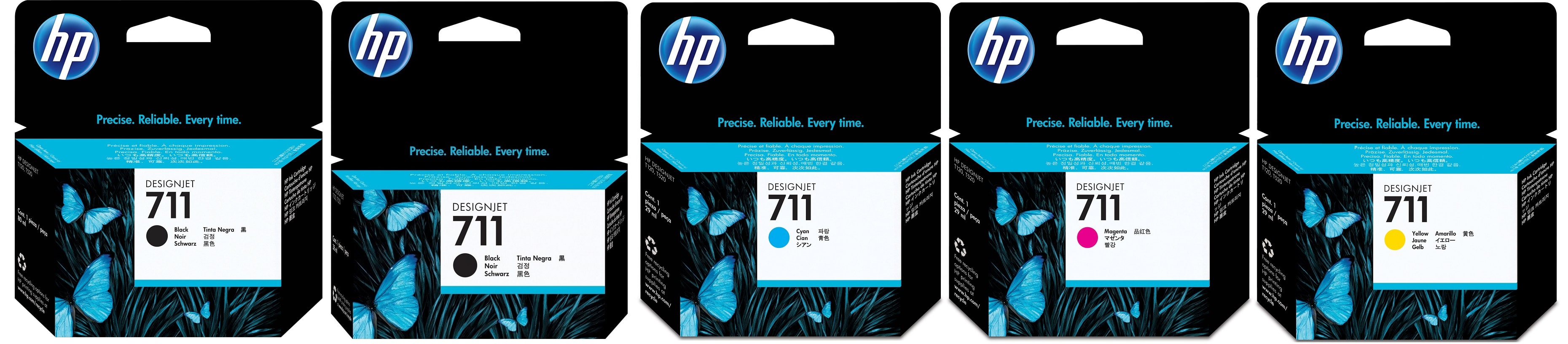 Картриджи hp 711 для HP HP Designjet T130. Купить комплект оригинальных картриджей.
