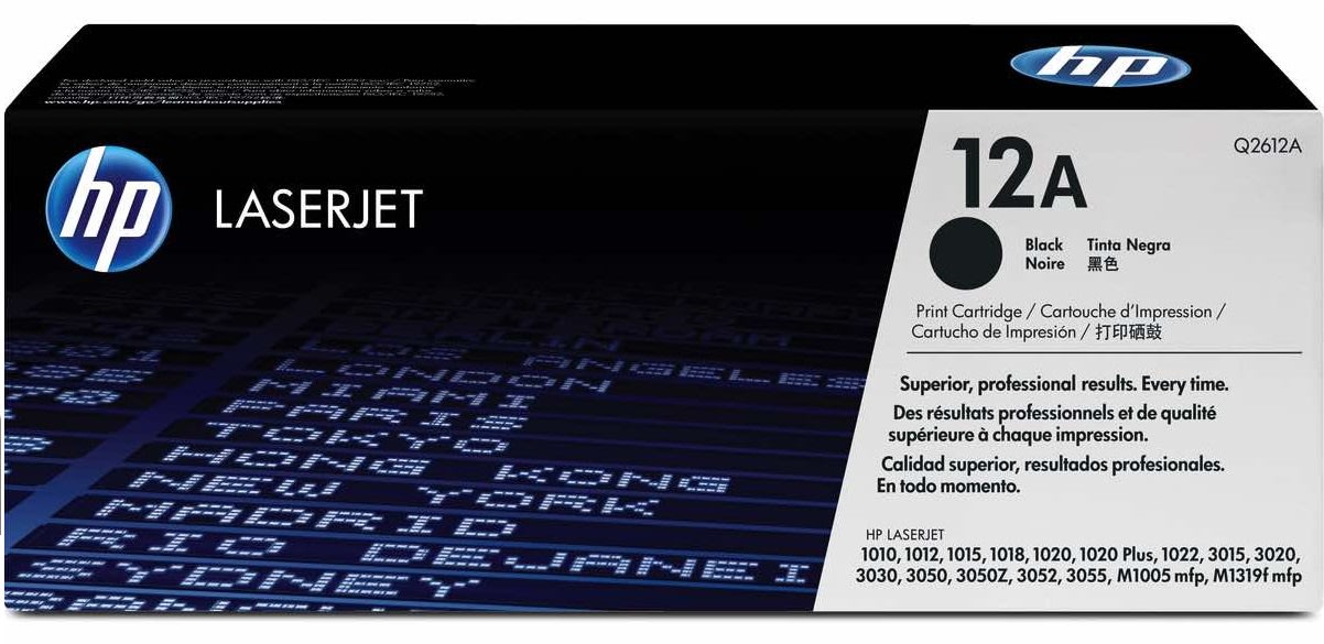 Картридж HP 12A для HP Laserjet 1018 Купить картриджи.